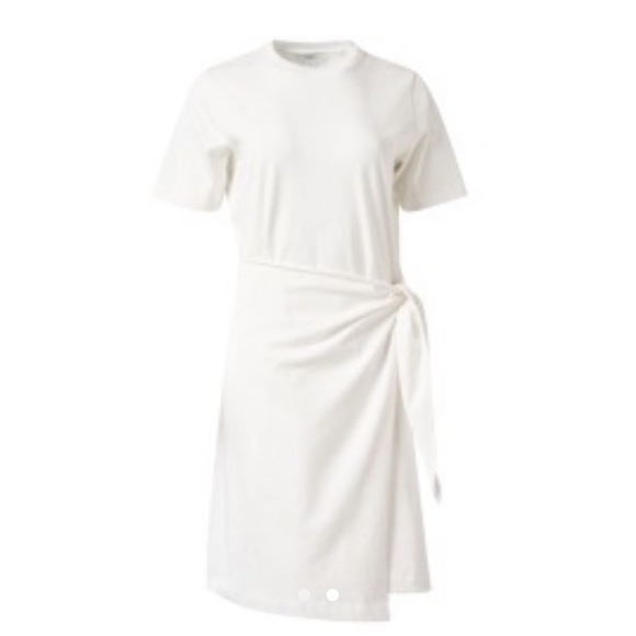 Vince - Short Sleeve Waist Tie Dress - Picture 4 of 9